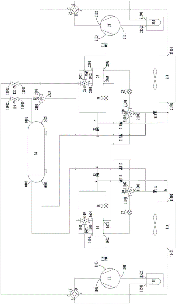 Air conditioning system unit and air conditioning system