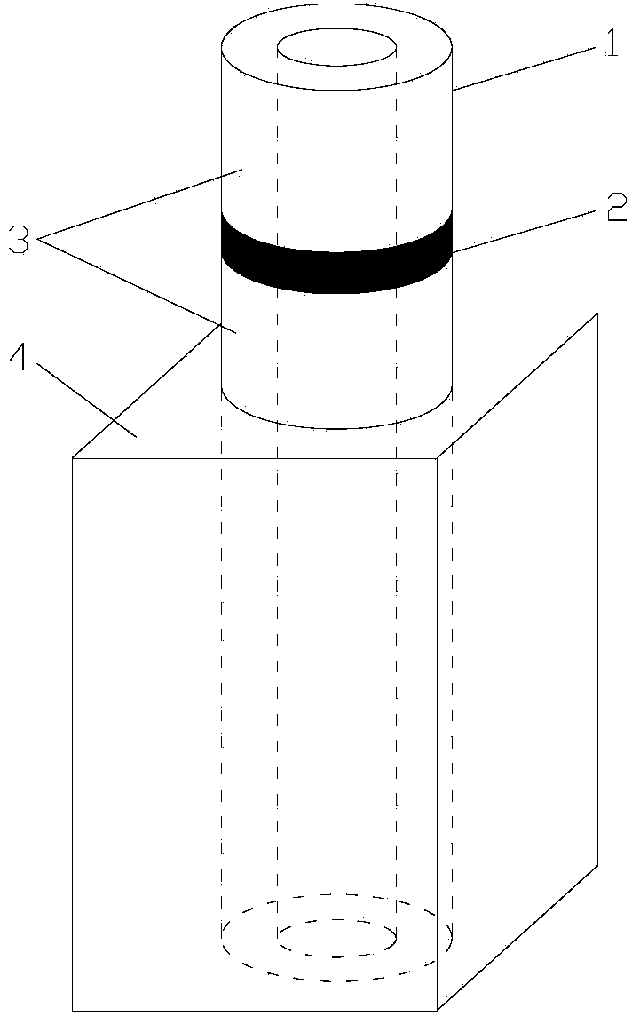 Magnetoelectric composite material and preparation method thereof