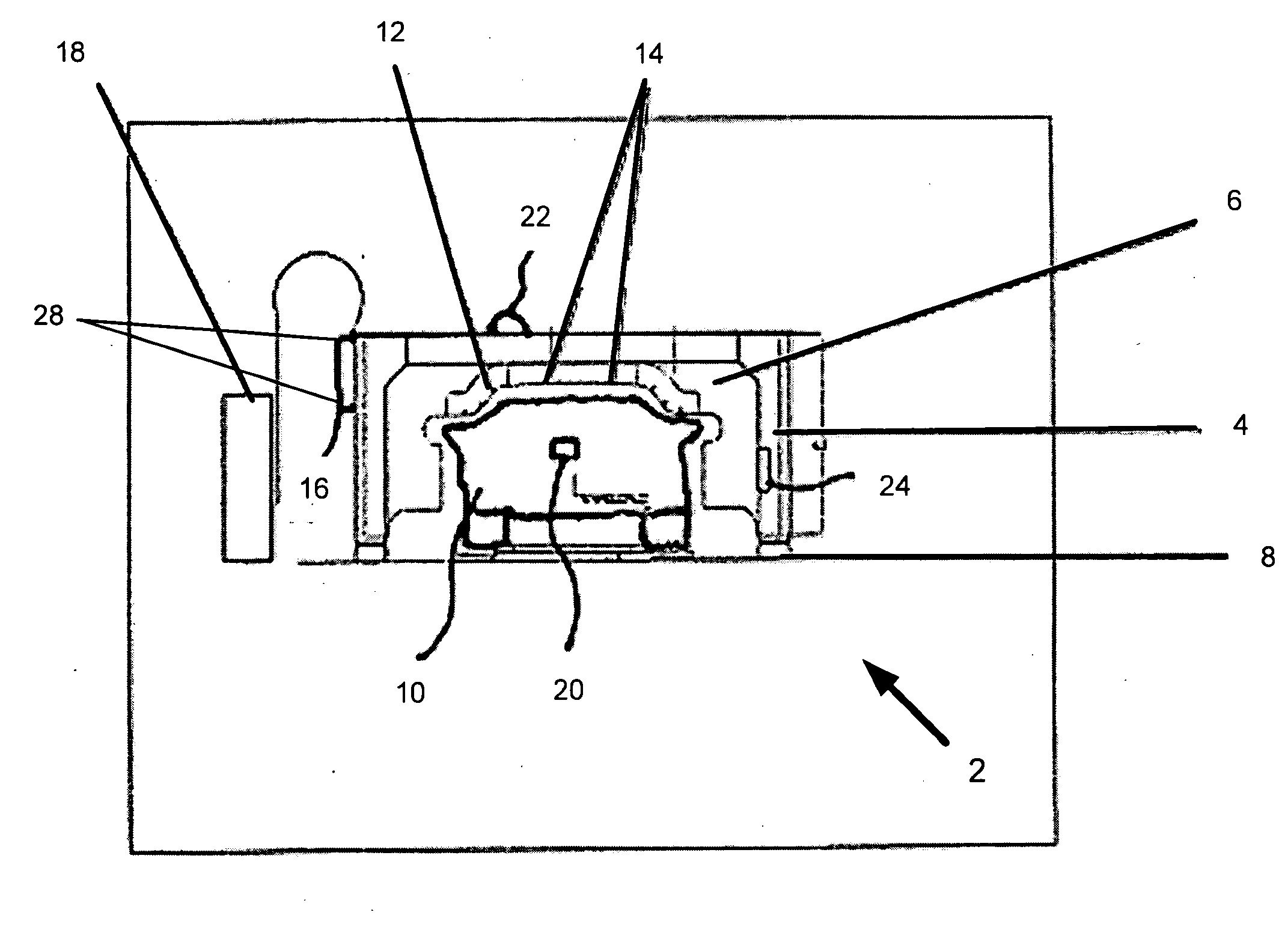 Ultrasonic sensing array system and method