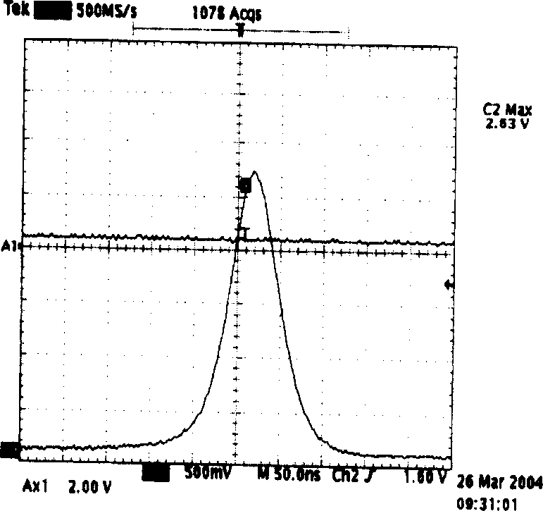 Light pulse arbitary time shaping device