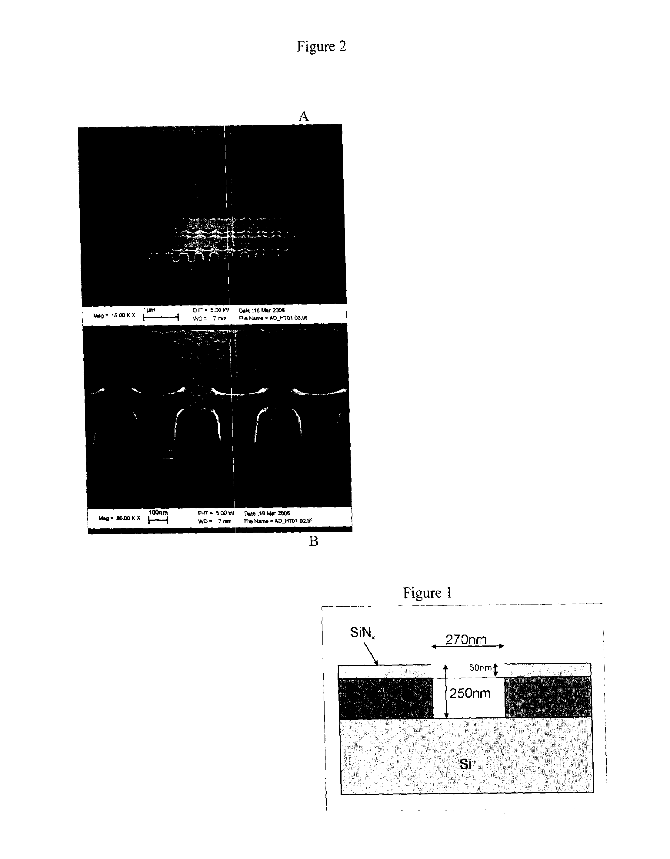 Method for filling holes with metal chalcogenide material