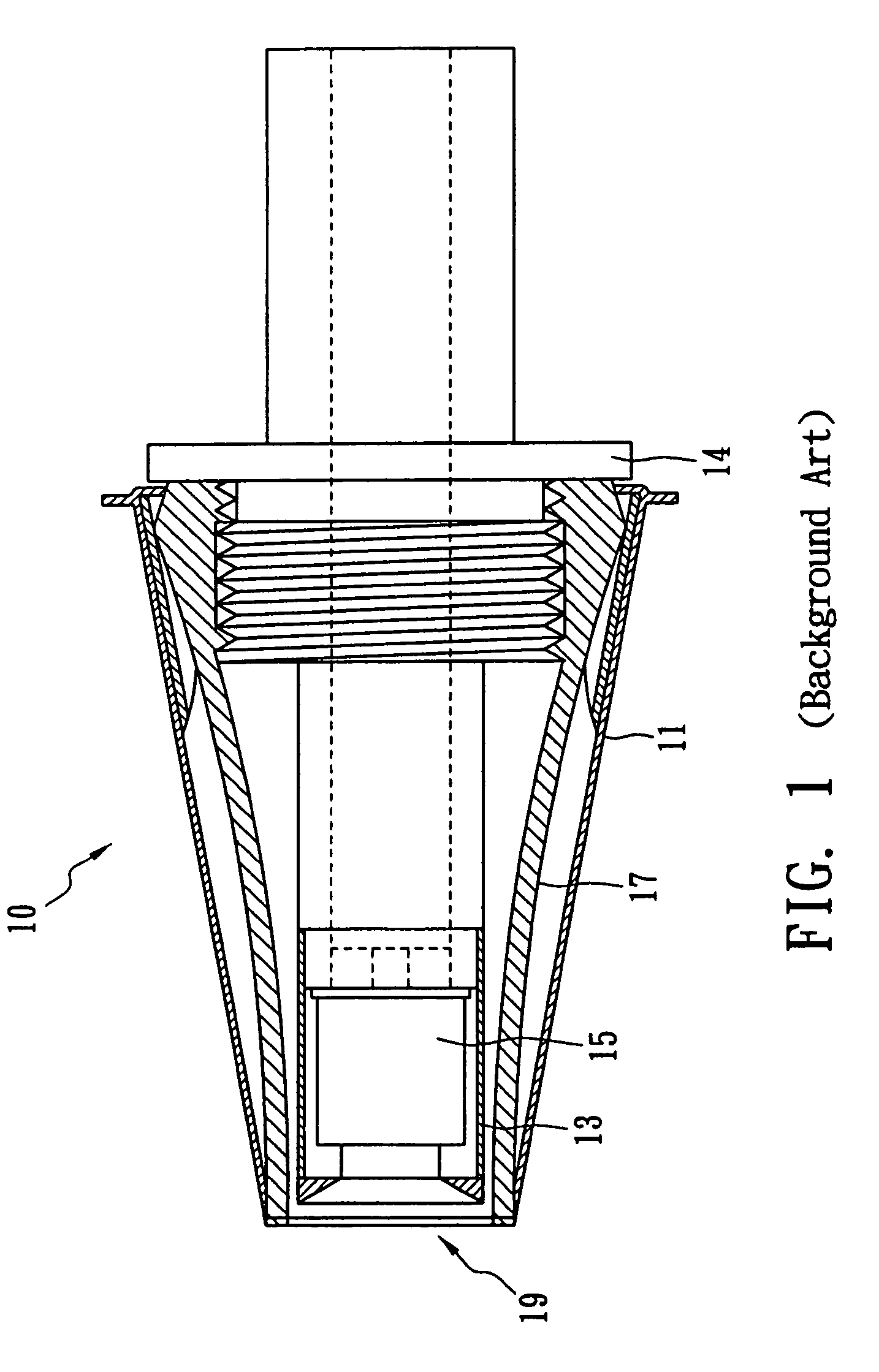 Probe assembly of infrared thermometer