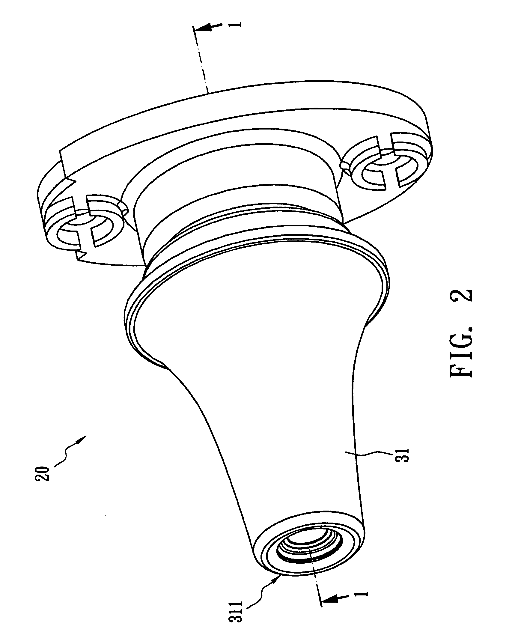 Probe assembly of infrared thermometer