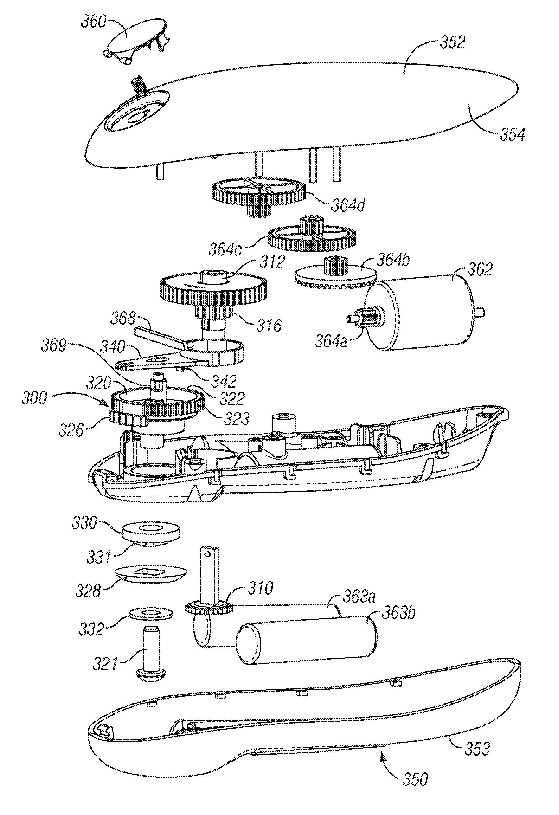 Mechanism for can opener