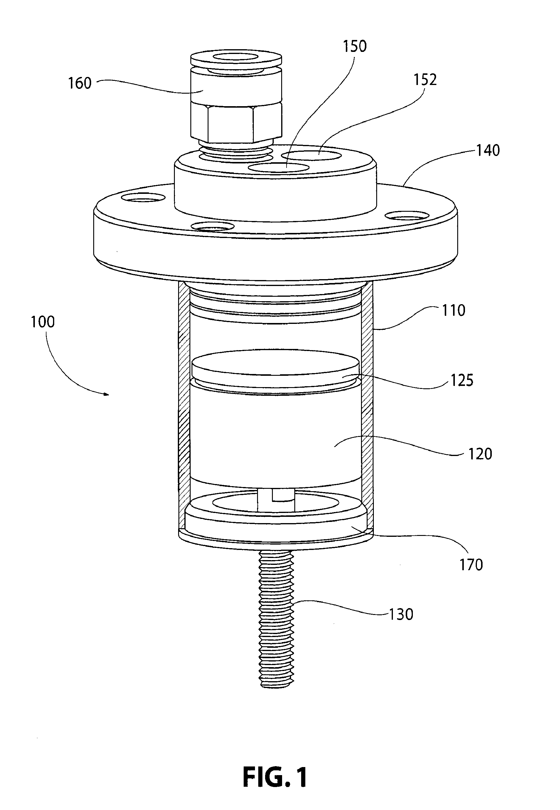 Lubricant-Free Compressor Having a Graphite Piston in a Glass Cylinder