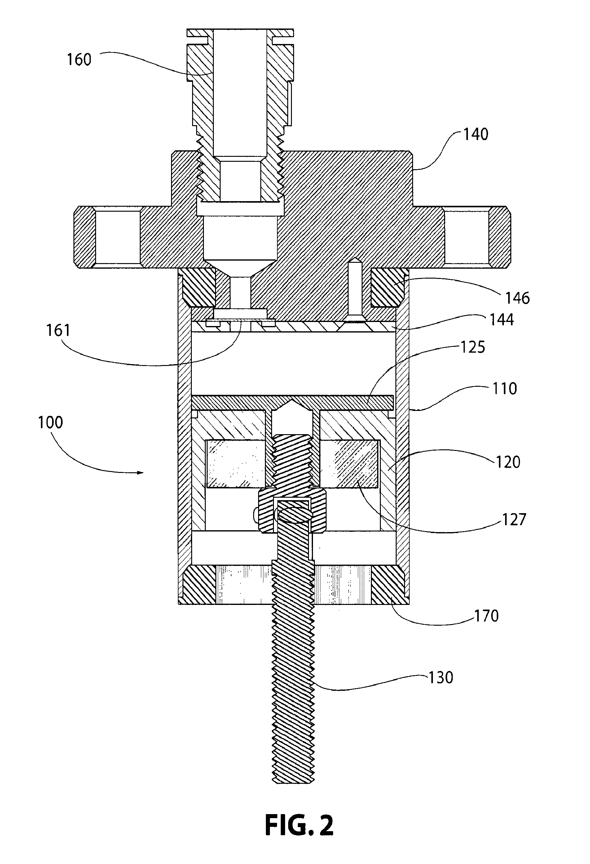 Lubricant-Free Compressor Having a Graphite Piston in a Glass Cylinder