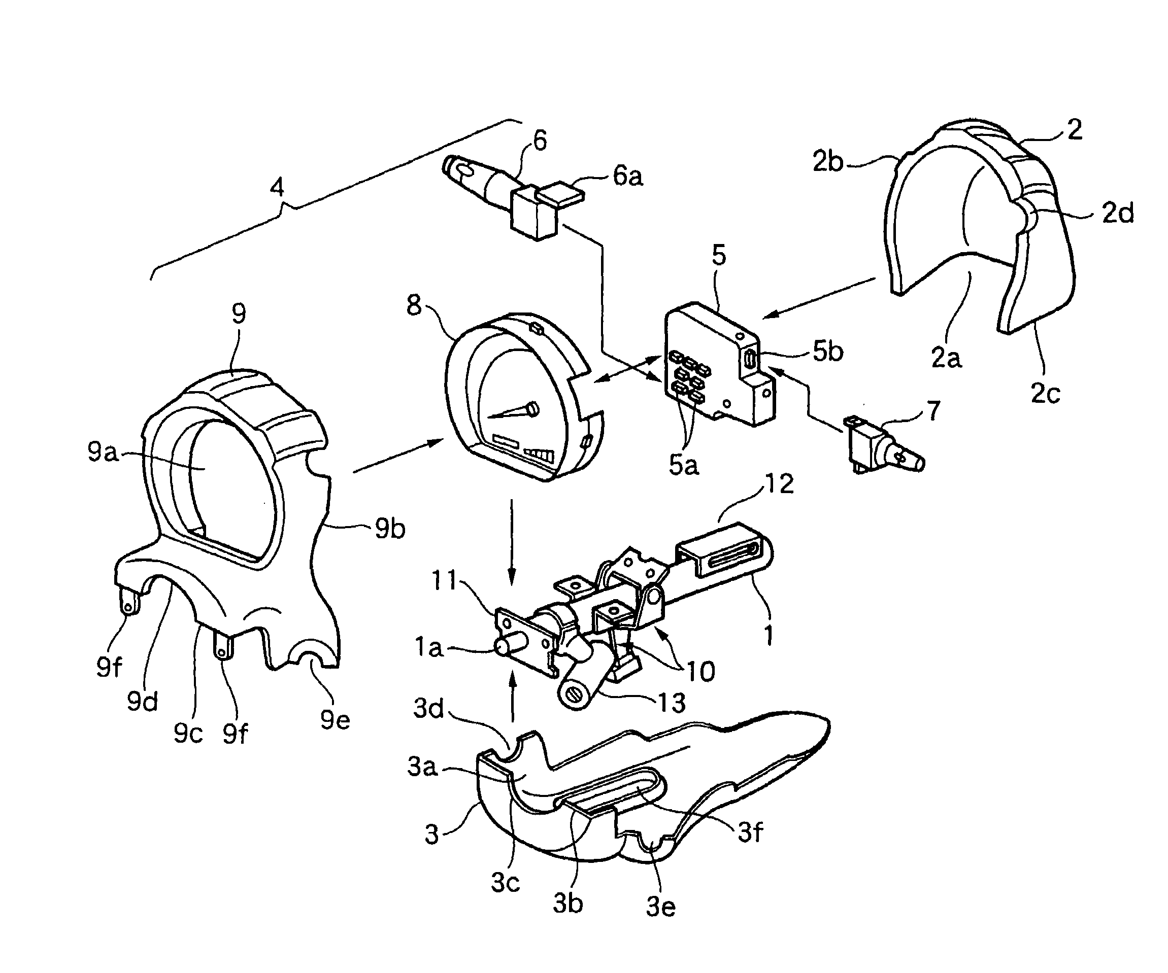 Steering column module