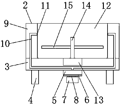 Concrete mixer for construction site with dust sucking function