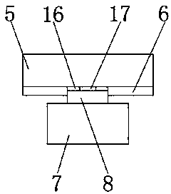 Concrete mixer for construction site with dust sucking function