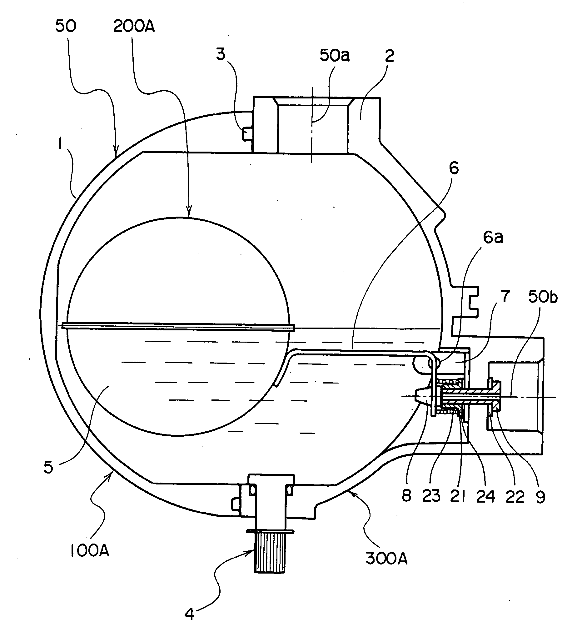 Buoyancy type drain trap