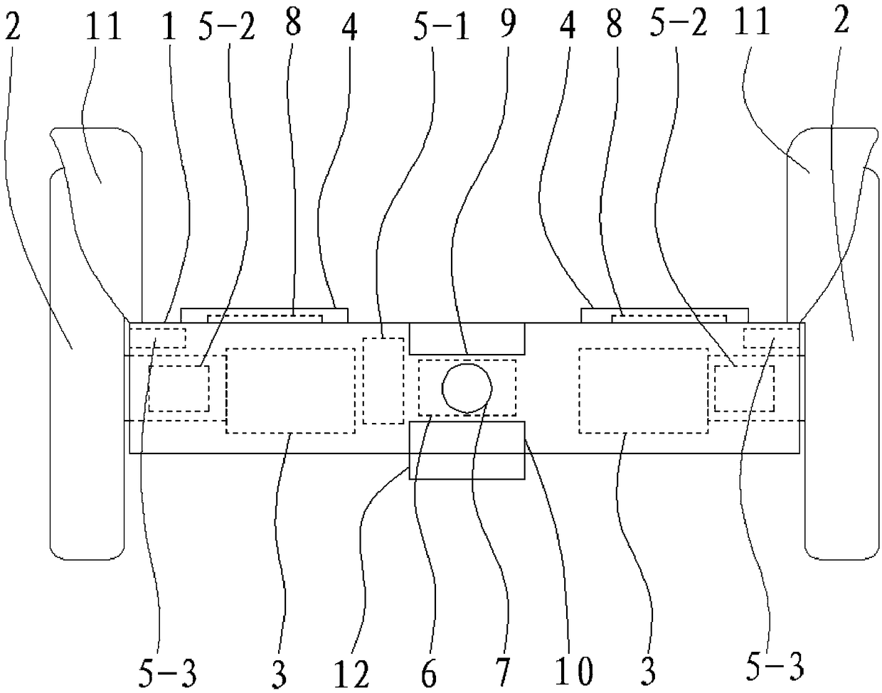 Modularization self-balance education robot