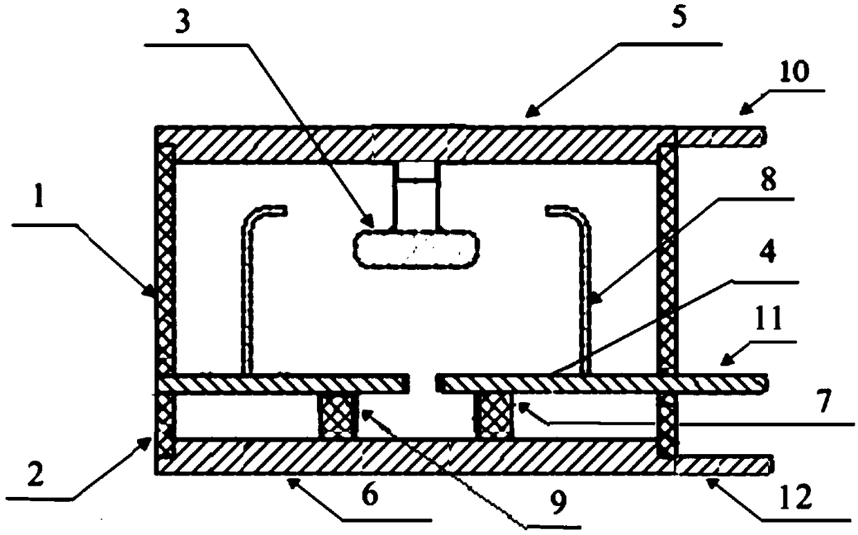 Active overvoltage protection gap with plug-and-pull function in gas environment