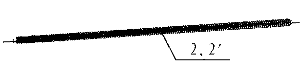 Composite material combined type cross arm for high-tension transmission line tower pole