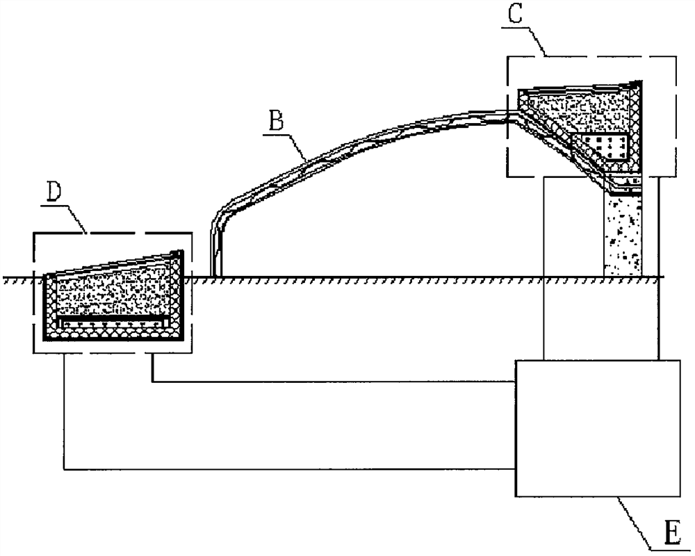 A solar greenhouse power generation system