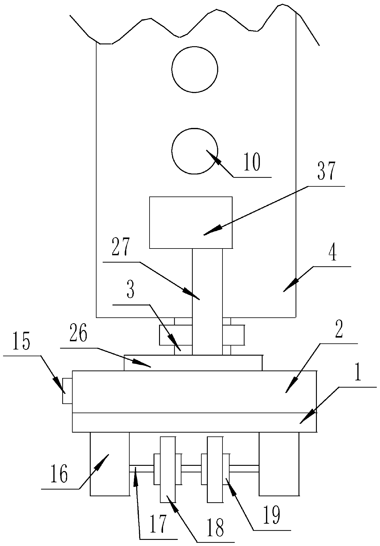 A medical whole body disinfection device