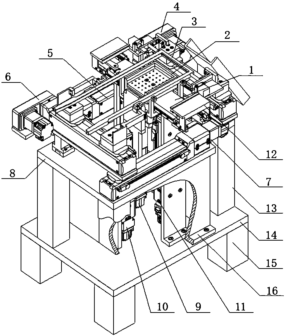 Special-shaped multi-specification cigarette product trade mark folding device