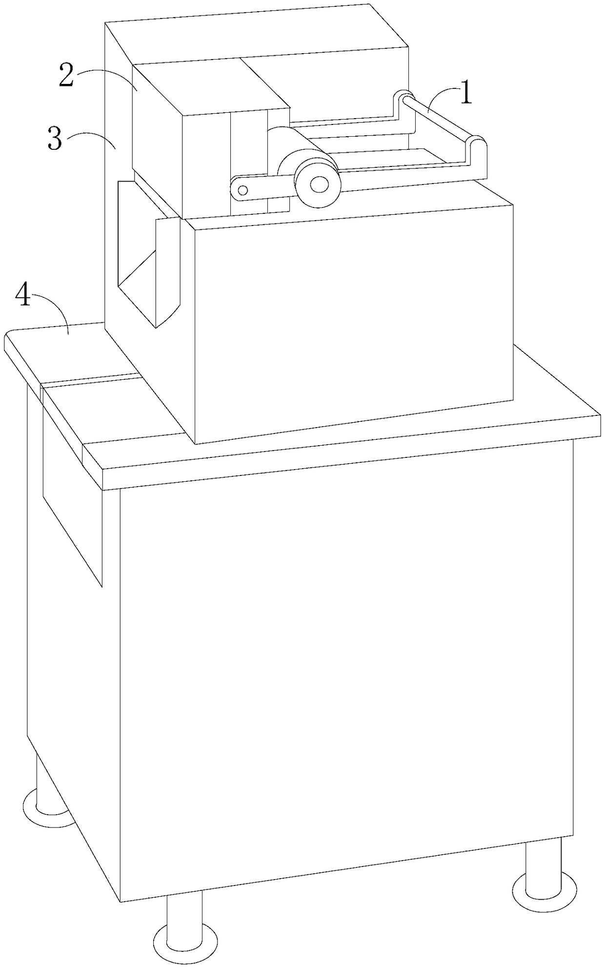 Case sewing processing equipment corresponding to shoulder strap positioning configuration