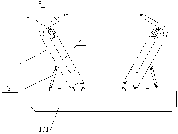 Wind power and bridge rock-socketed construction system