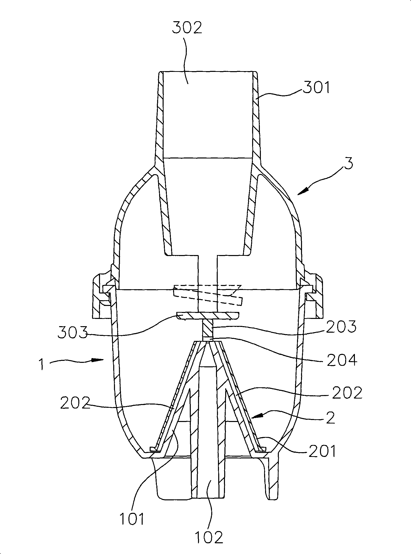 Medical atomising device