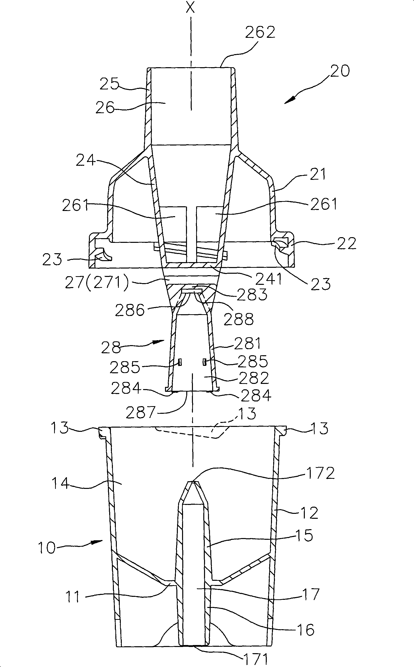 Medical atomising device