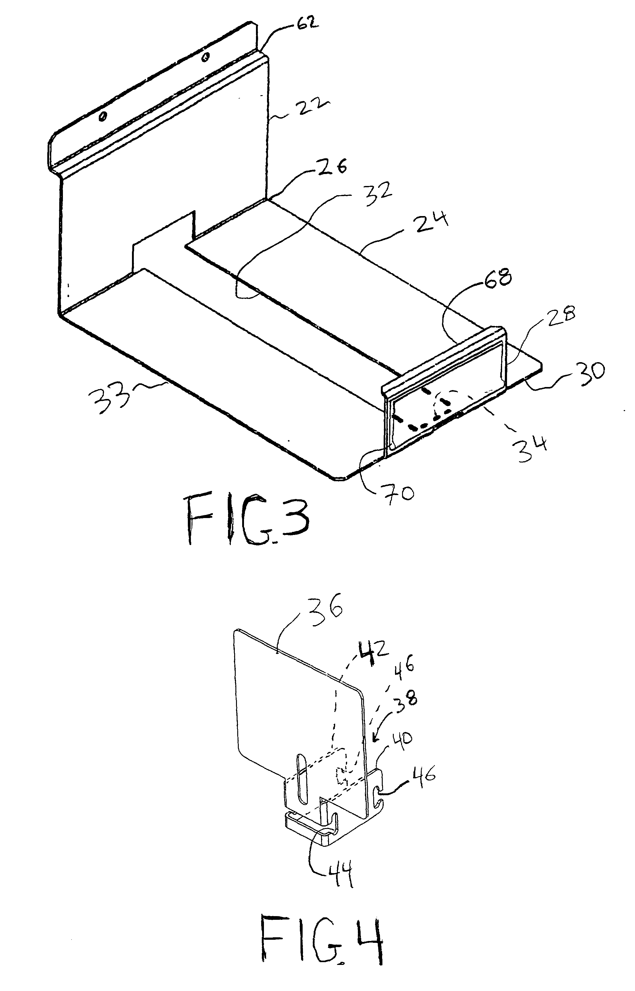 Merchandise display tray with spring-loaded pusher plate