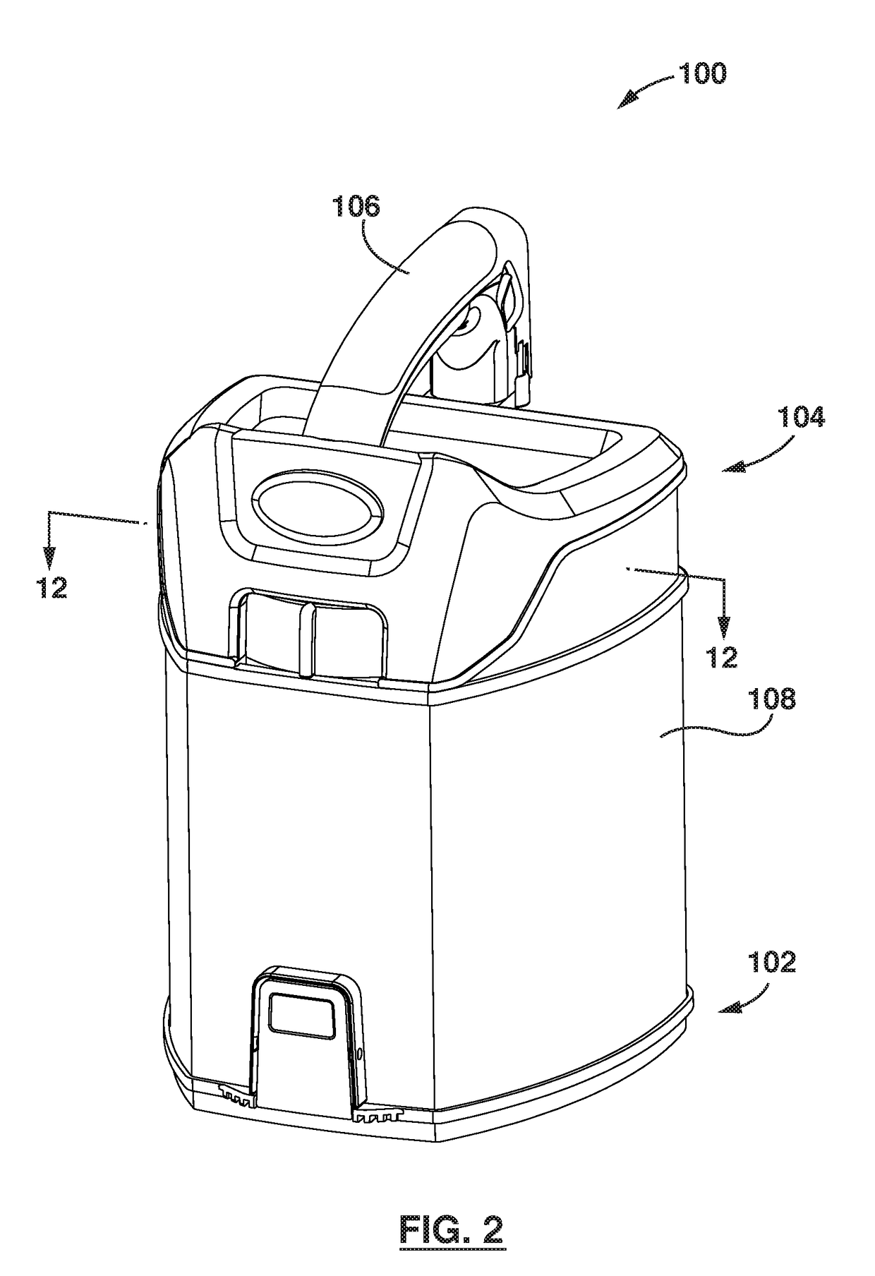 Cyclone assembly for surface cleaning apparatus and a surface cleaning apparatus having same