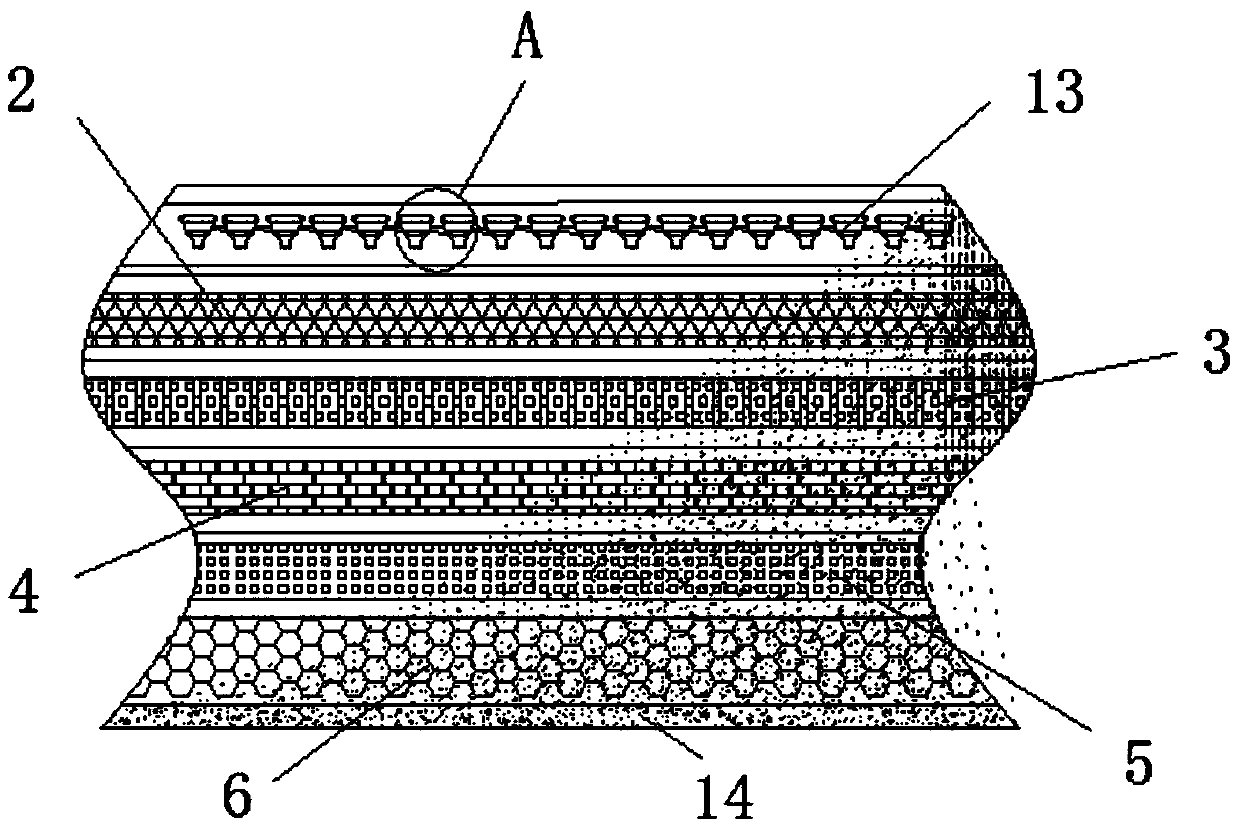 Panty liner with sterilization effect