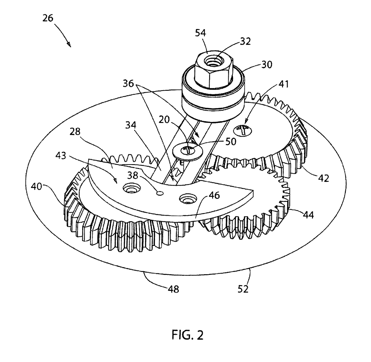 Adjustable Stroke Mechanism for Random Orbital Machine