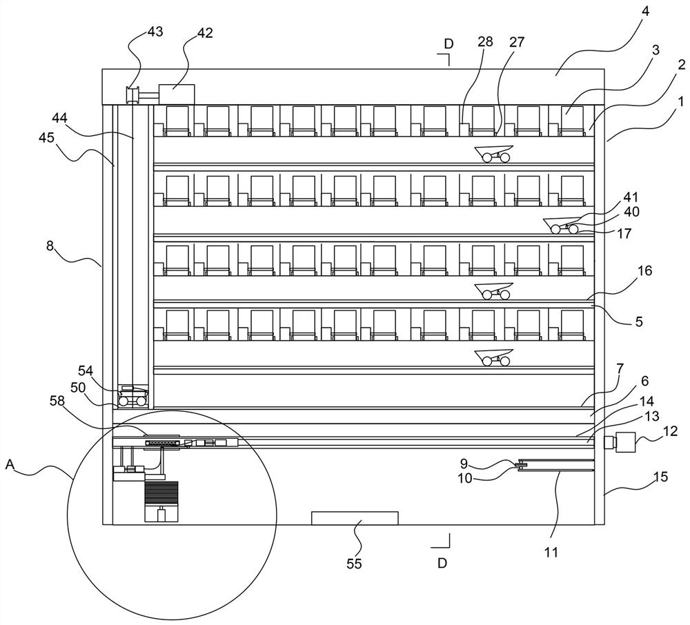 Automatic medicine taking cabinet and medicine taking method