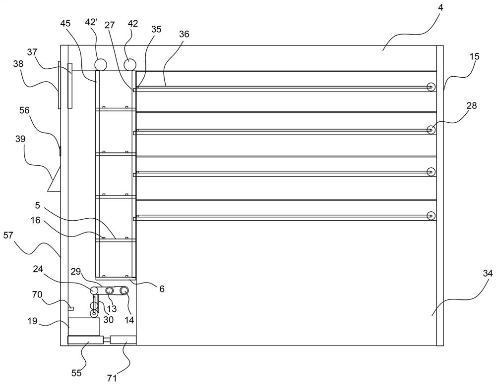 Automatic medicine taking cabinet and medicine taking method