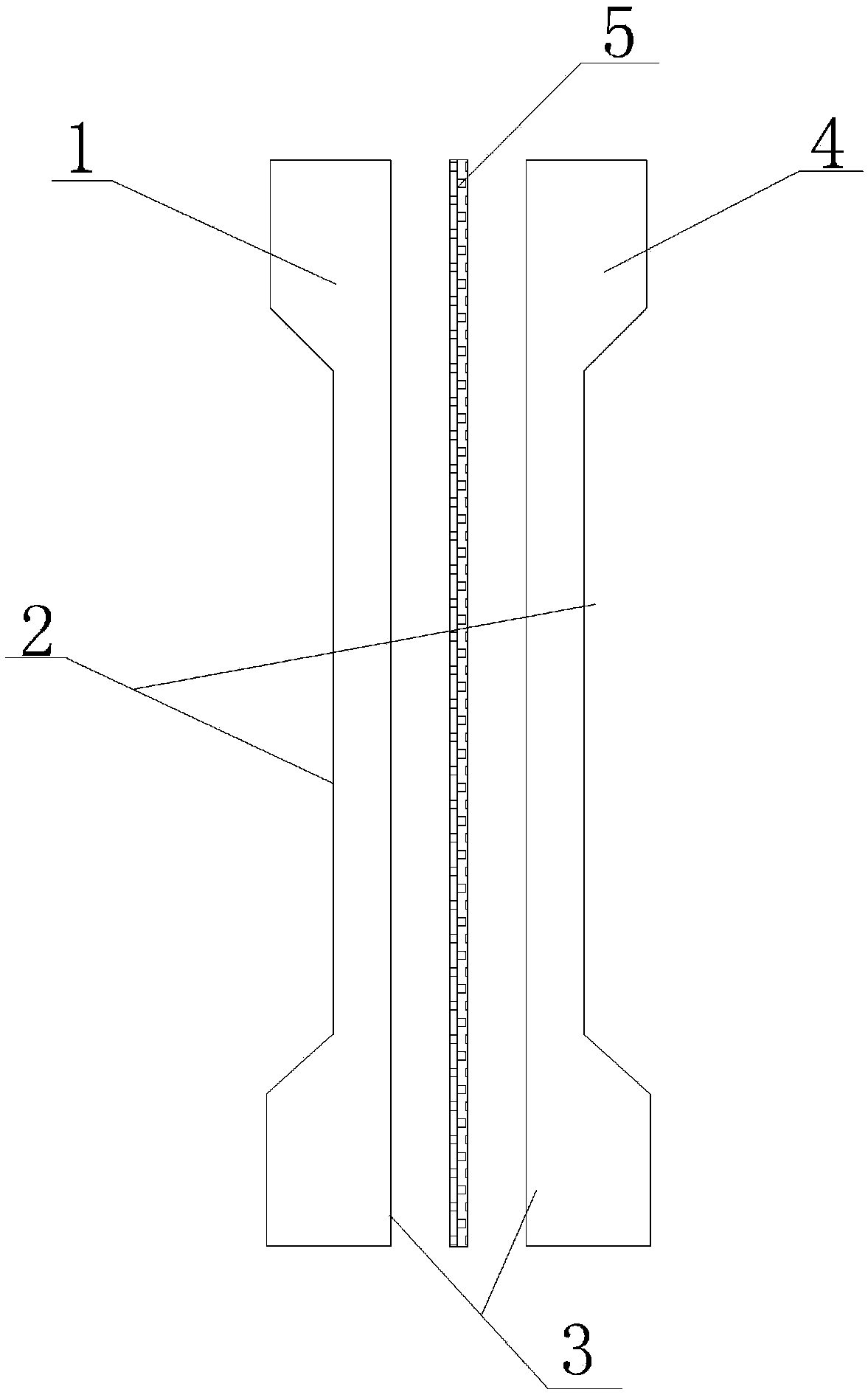 Preparation method of composite filtering element and composite filtering element