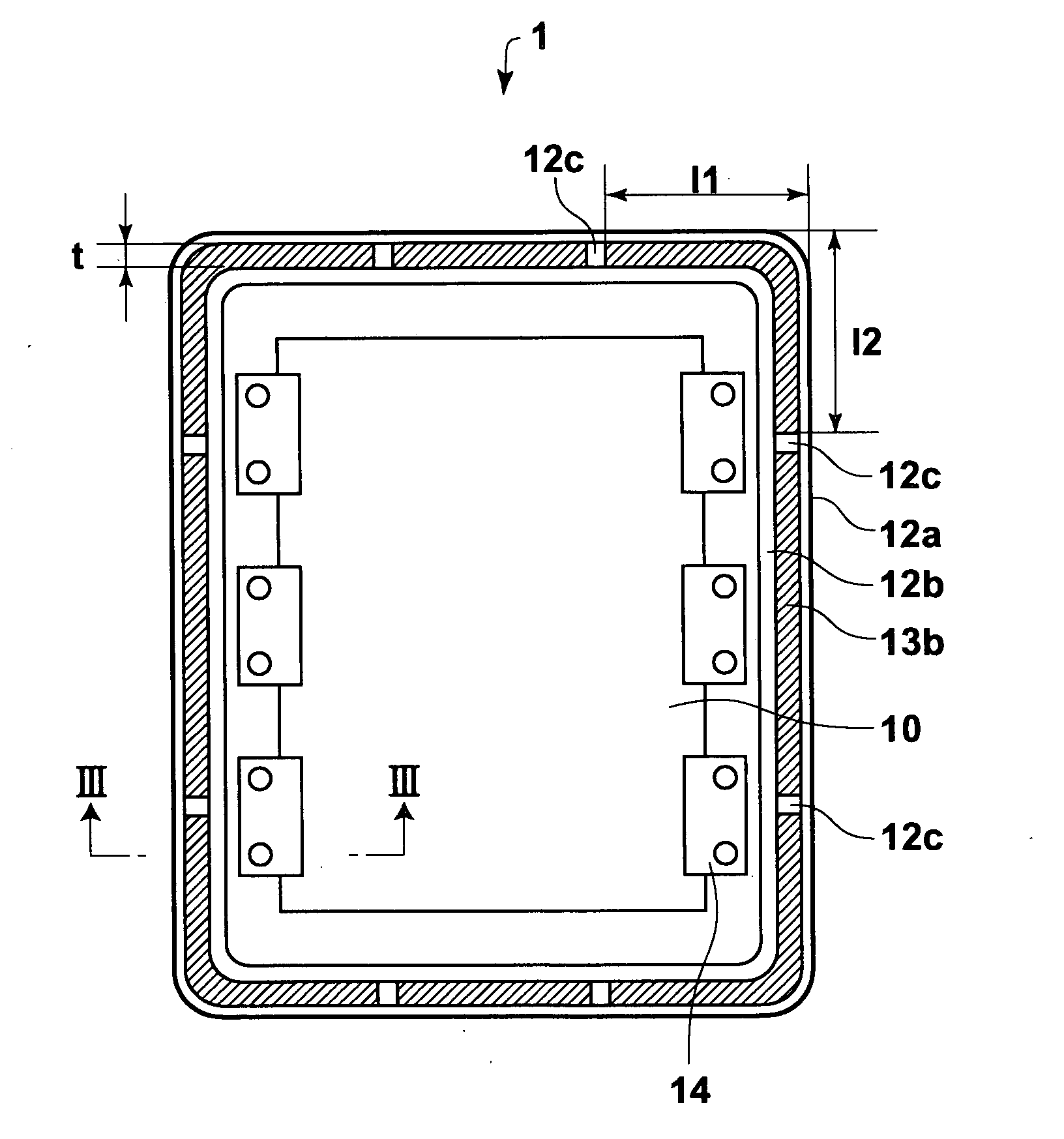 Radiation detecting cassette