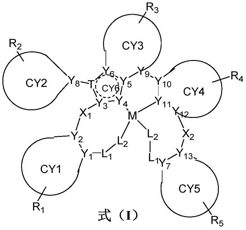 Organometallic complex and organic photoelectric element containing same