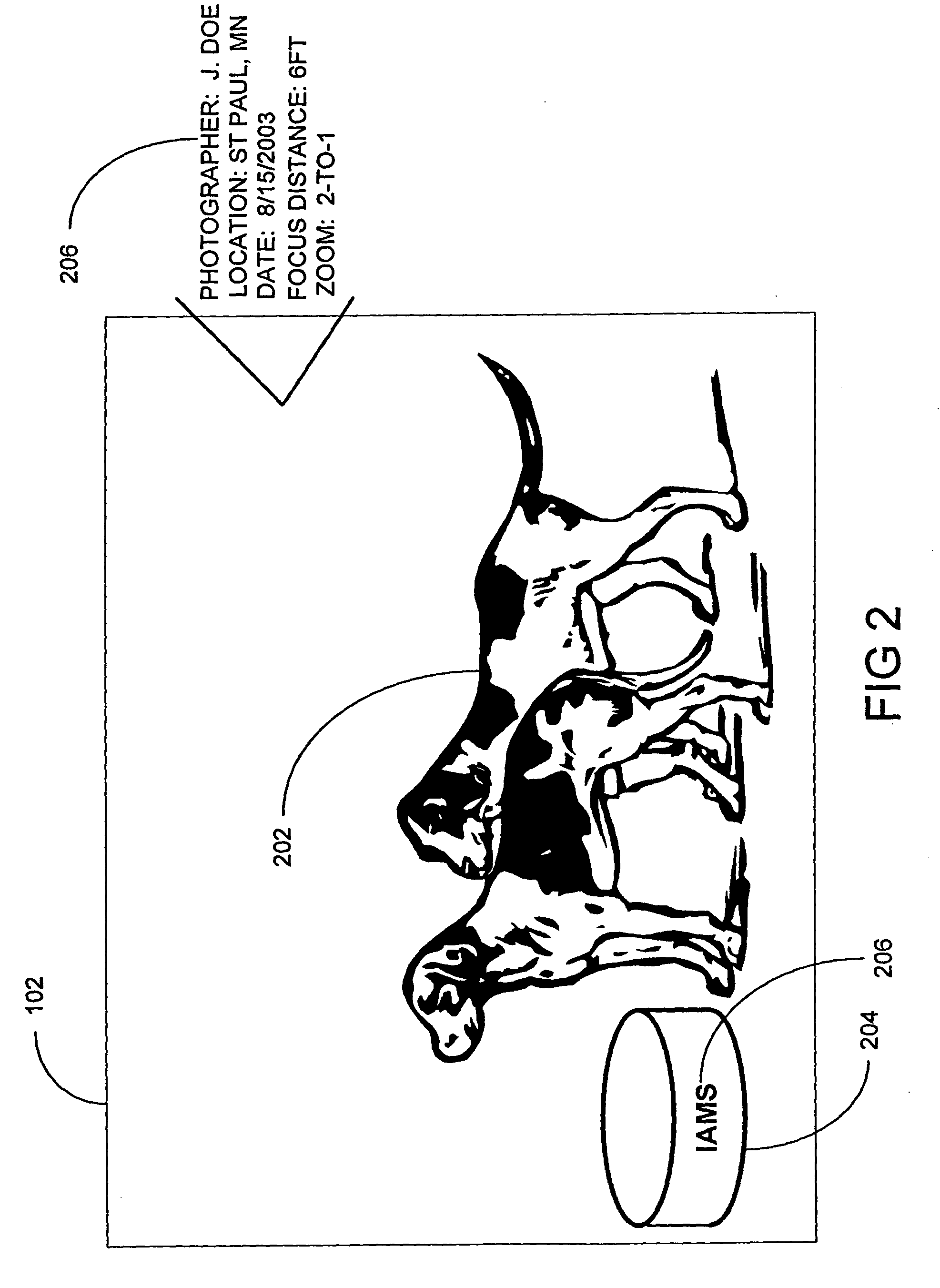 Apparatus and method to advertise to the consumer based off a digital image