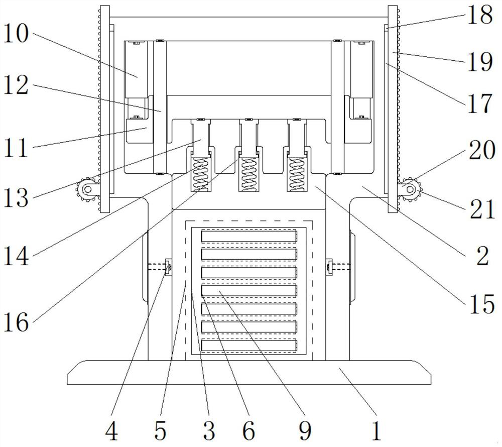 Plate pressure detection device capable of being uniformly pressed and used for deep sea exploration