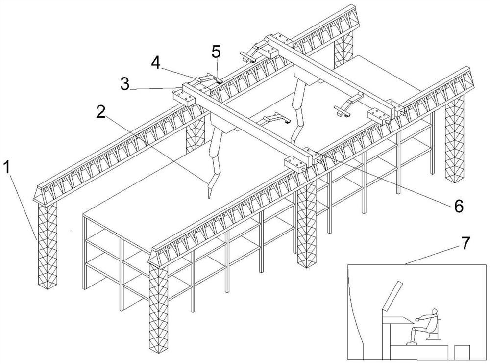 Intelligent concrete pouring system and method