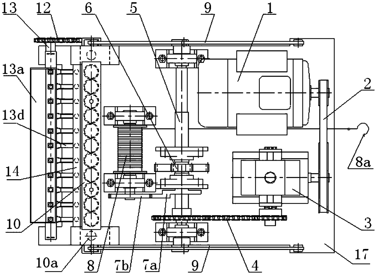 A nutrient bowl continuous making machine