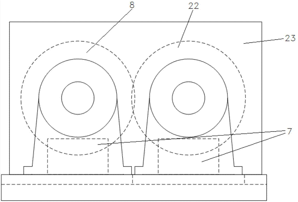 Comprehensive abrasion service life experiment table for involute gear