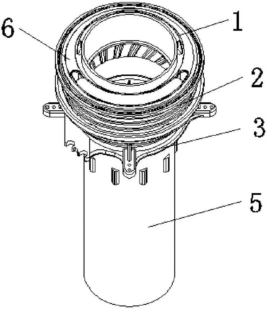 Novel drainage pre-embedding pipe and working method