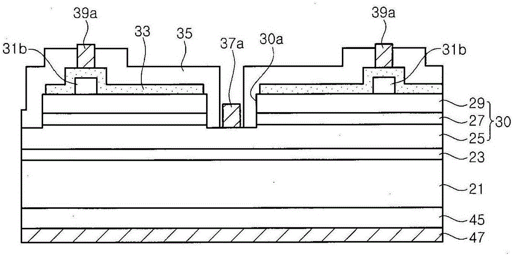 Light emitting diode chip having electrode pad