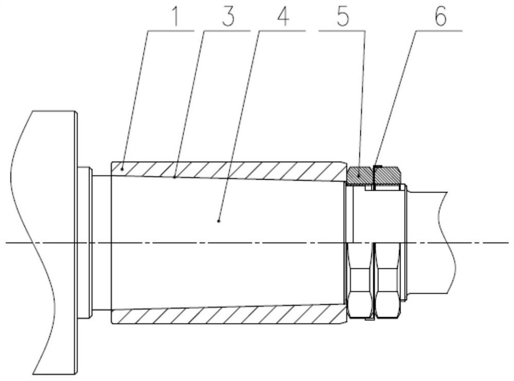 Shielded motor rotor shaft sleeve shrinkage fit process