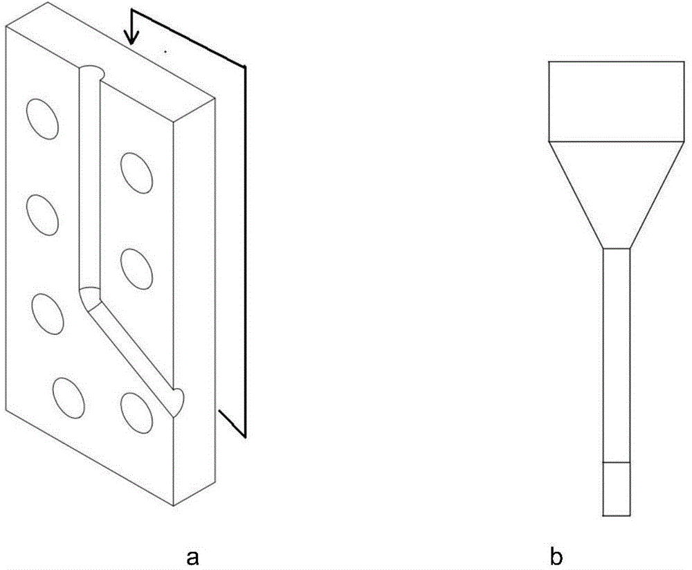 Preparation method for ultra-fine grain pure titanium through equal channel angular pressing