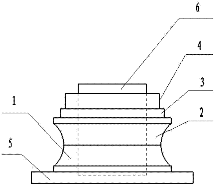 Locating correction method for improving coaxiality of bonded dual-pedal bearing inner rings