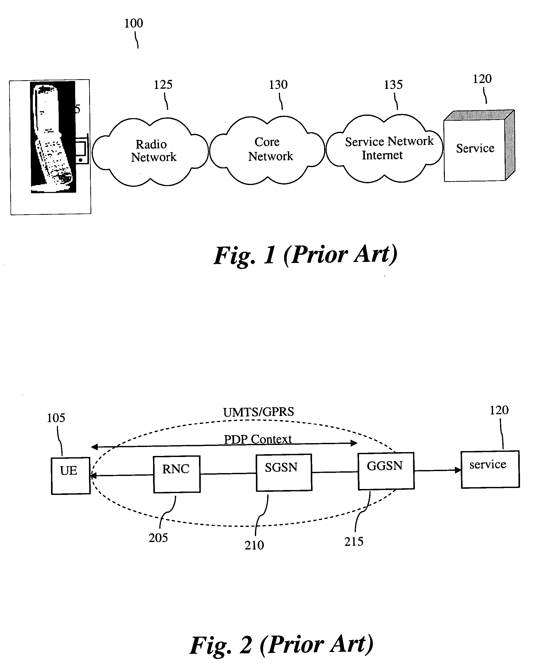 Methods and devices for changing quality of service