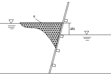 V-shaped trash rack