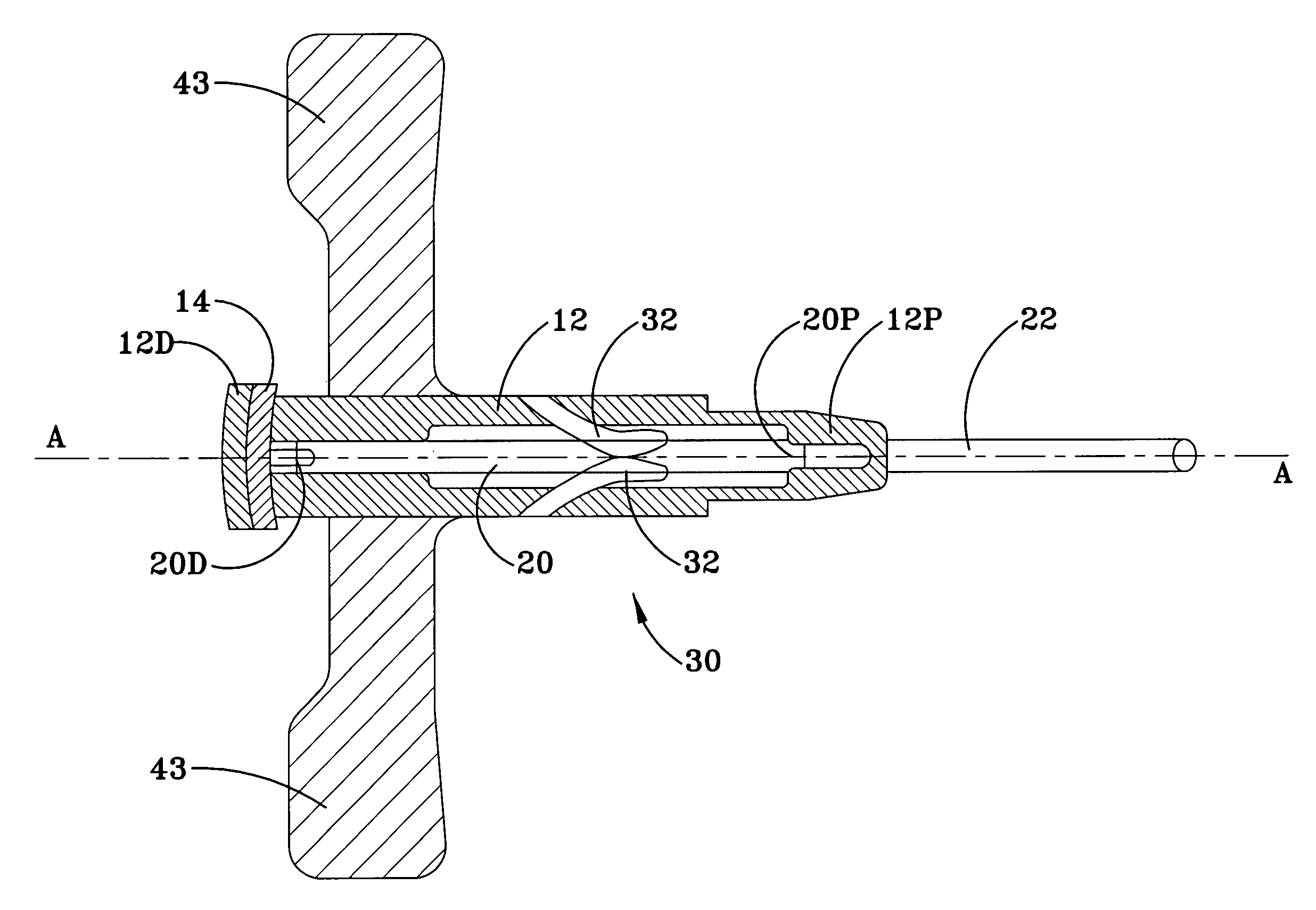 Hemodialysis catheter assembly