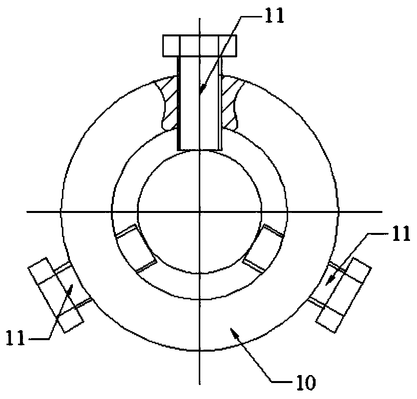 Single-tooth single-impact rock crushing experimental device