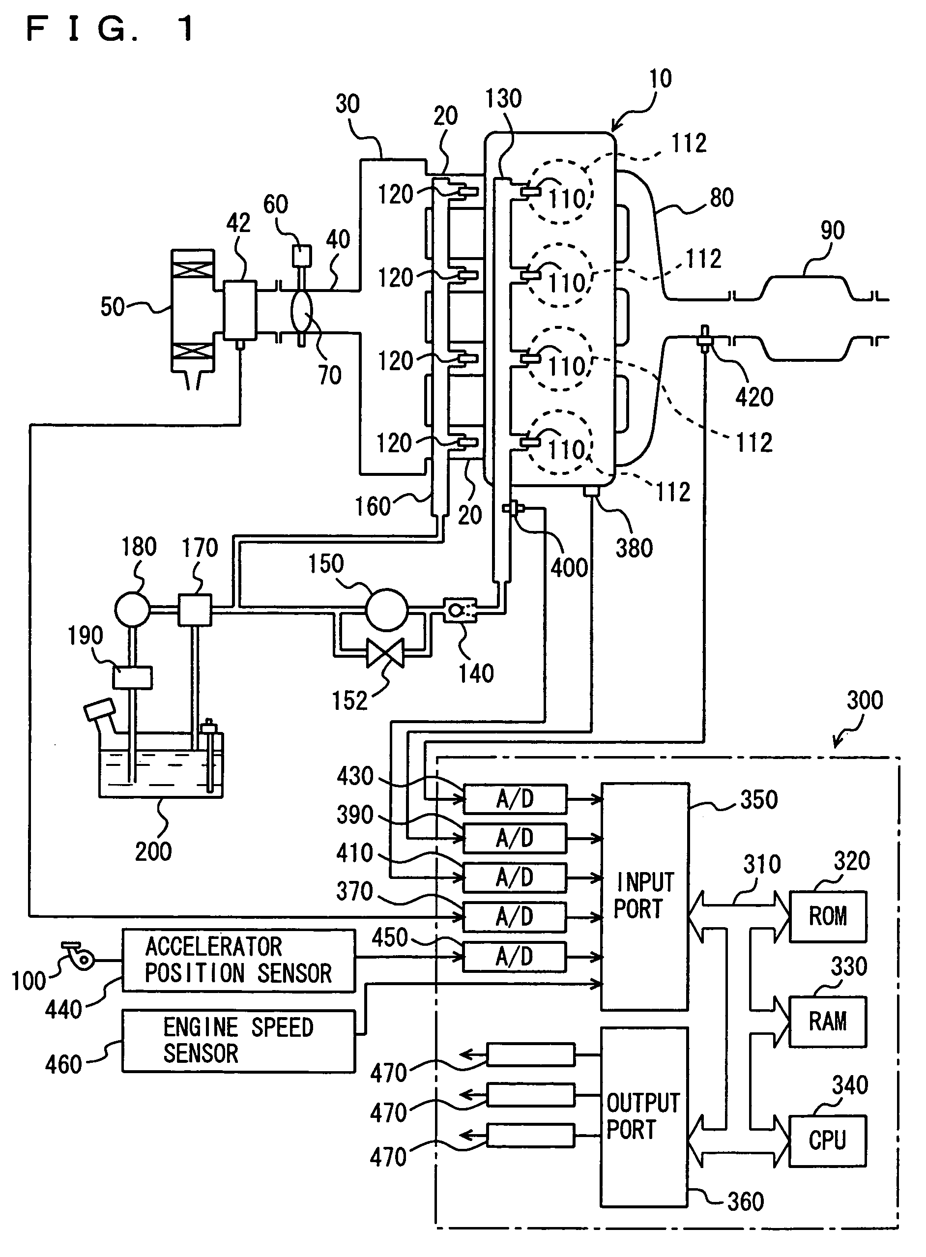 Control device of internal combustion engine