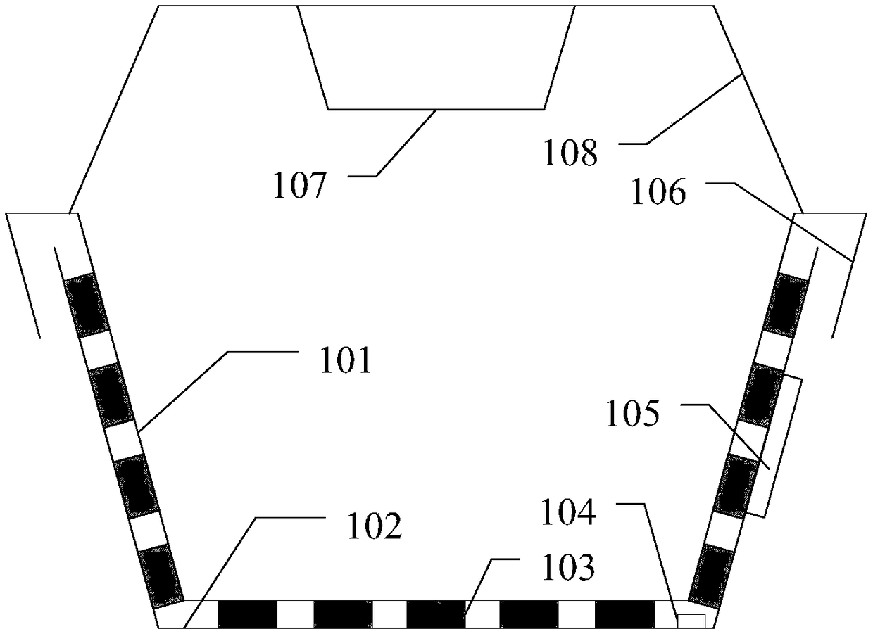 Weighing adjustment garbage can with garbage being uniformly distributed