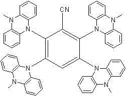 Thermally activated delayed fluorescence material